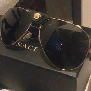 Brand new Versace Aviator sunglasses
